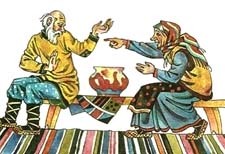 Чему учит русская народная сказка «Горшок»?