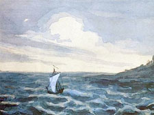 Стихотворение «Парус» («Белеет парус одинокий») М.Ю. Лермонтов - Читать и слушать