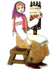 Пословицы про веретено