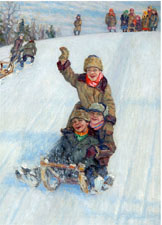 Стихотворение «Детство» («Вот моя деревня...») Иван Суриков. Читать и слушать