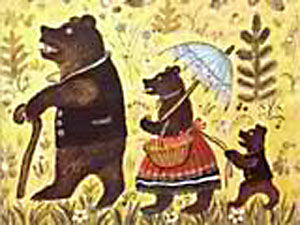 Три медведя. Слушать сказку