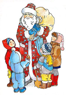 Стихи про Деда Мороза для детей